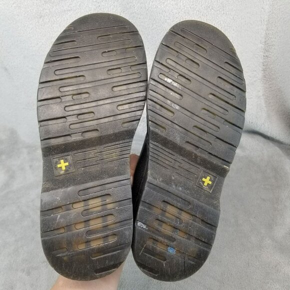 Dr. Martens Shoes Mens Size 8 Black Leather Hazeldon Grizzly Soft Wair Derby main image 6